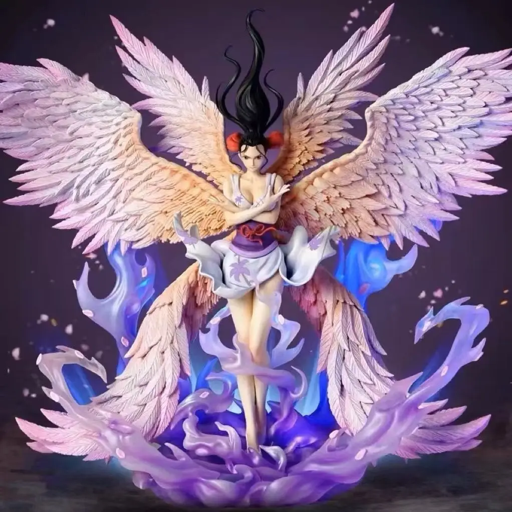 

34cm JT Toys One Piece Anime Figure Nico Robin Figure 6 Wing 2 Heads Version Robin PVC Statue Model Ornament Collect Gift Toy