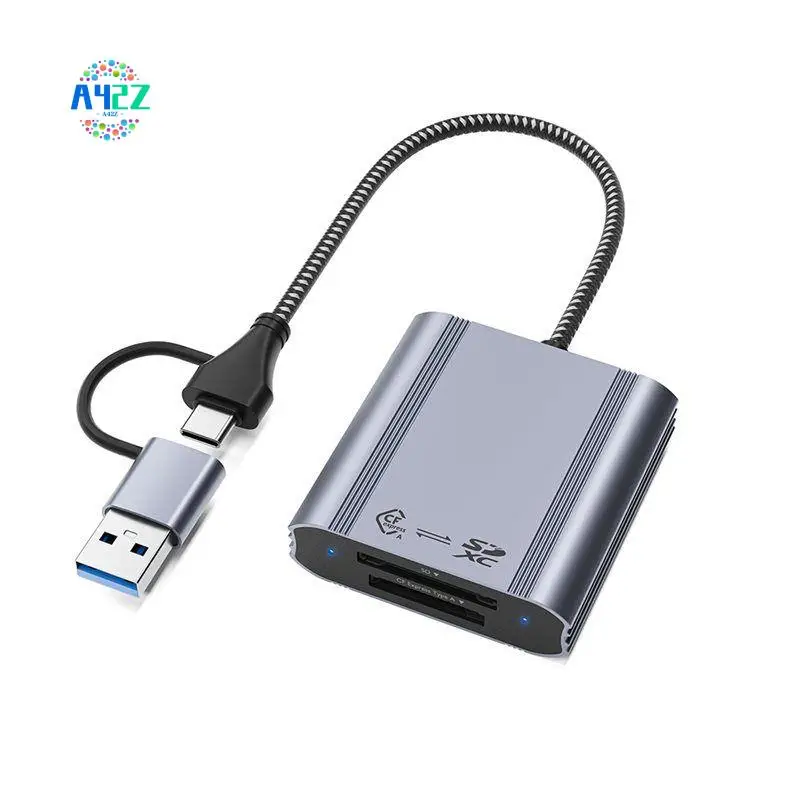A42Z-Cfexpress Type-A Reader SD Dual-Slot Memory Card 10Gbps USB 3.2 Gen 2 Type A Cfexpress Adapter CFE/SD2.0