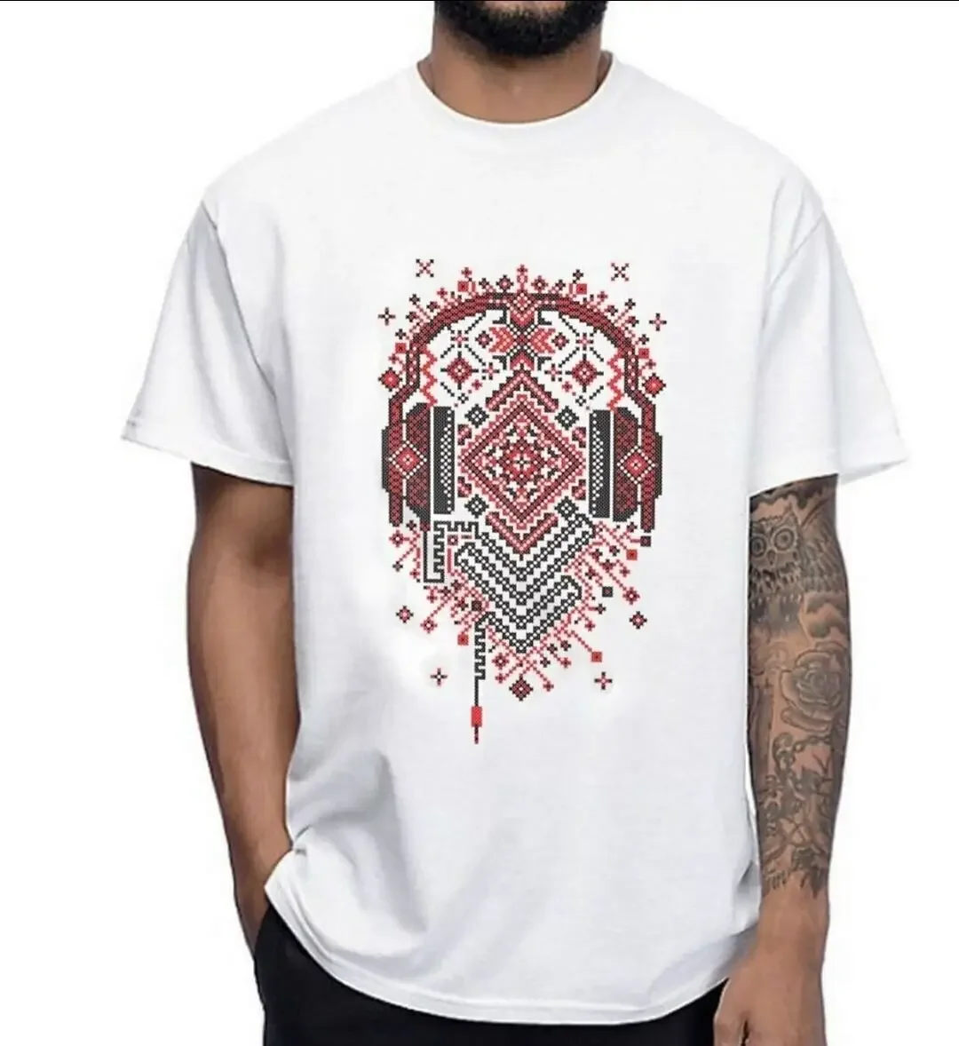 Good Evening Ukraine Мужская Футболка ./Доброго Вечора Ми З України. Men's 100% Cotton Casual T-shirts Loose Top Size S-3XL