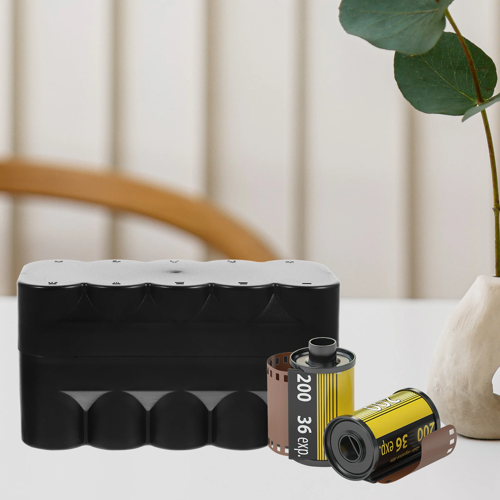 Container Film Storage Box Containers Canisters Holder Black Carrying Case Travel