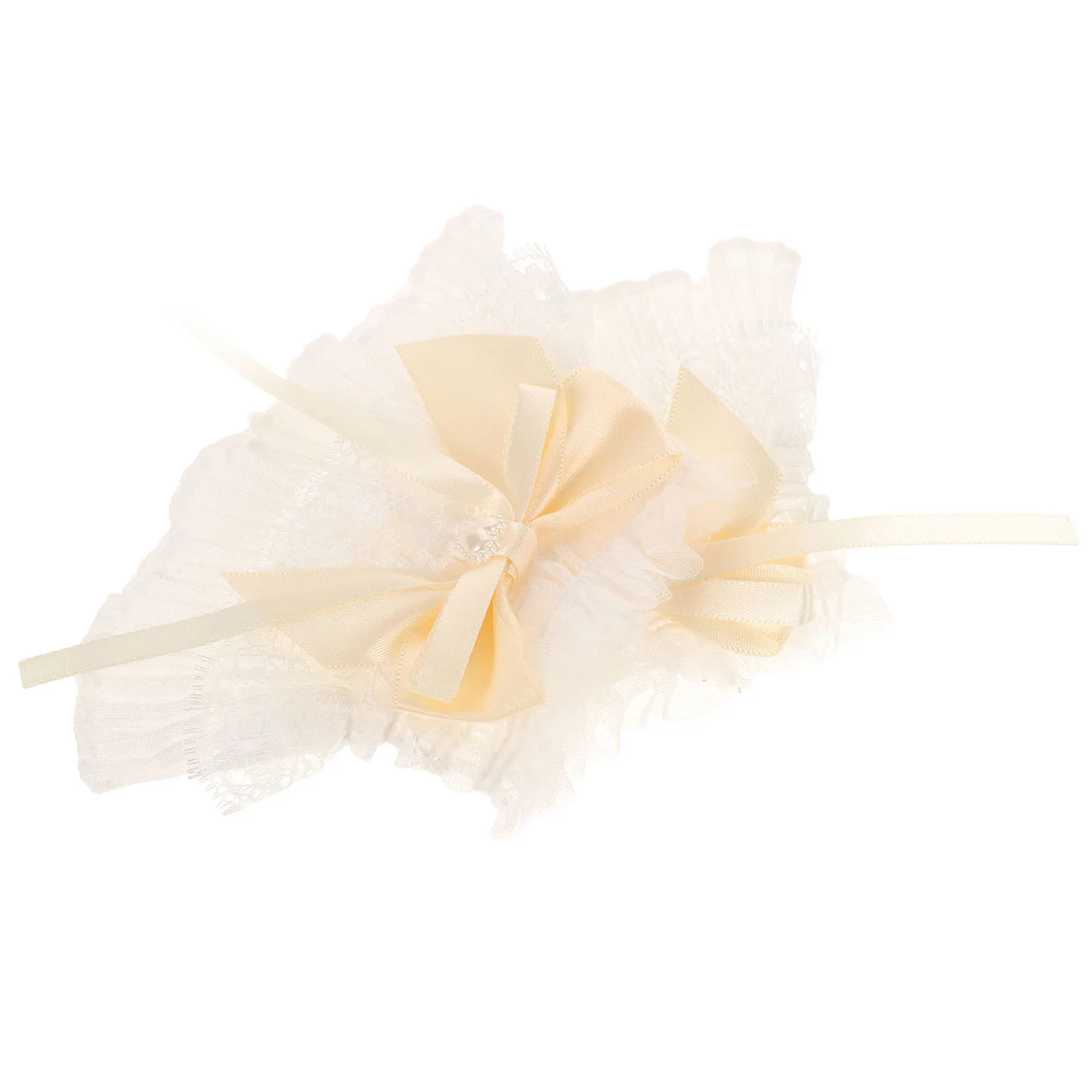 1 زوج الدانتيل للنساء أنيقة انفصال المعصم الأصفاد الأزهار الدانتيل الأكمام فستان الزفاف اكسسوارات أصابع قفازات الأساور #4