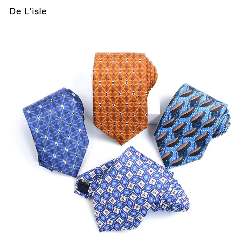 Old Style 100% Silk Printed Necktie Mens Tie Kravat Gravatas Ties Ascot Tie Gifts For Men Cravat Corbata Neck Tie