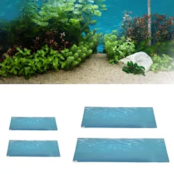 Fish  Background Sticker PVC Self Adhesive 3D Sea Pattern Aquarium Poster Decoration Fish  Decorative Picture