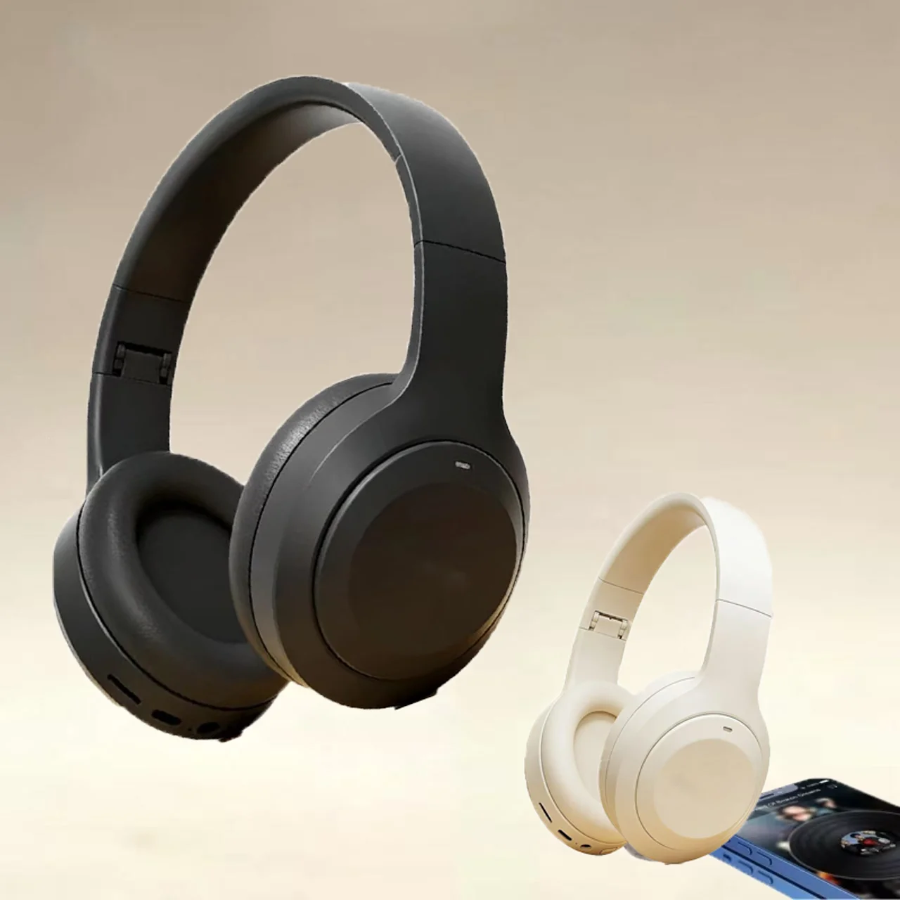 Sleep Mask Headphones Bluetooth - 最新のオーバーイヤー型ワイヤレスヘッドセット。Hi-Fiステレオ、Bluetooth 5.3対応。スポーツやゲームに最適なイヤホン。TFカード/AUX入力に対応し、ノイズキャンセリング機能を搭載。