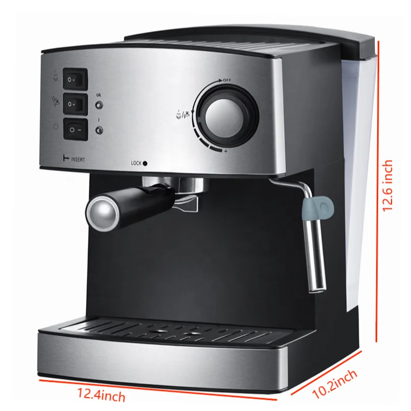 Thema High Quality Best Price Professional Easy Manual Operation Frothed Milk Coffee Maker Espresso Making Machine