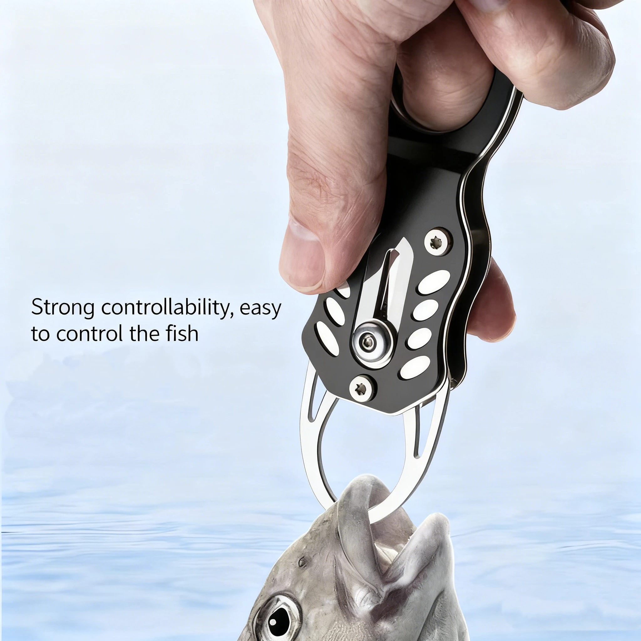 Mini Fishing Control Device Multifunctional Stainless Steel Fishing Pliers Portable Lure Fishing Tool Bass Handling Pliers image 4