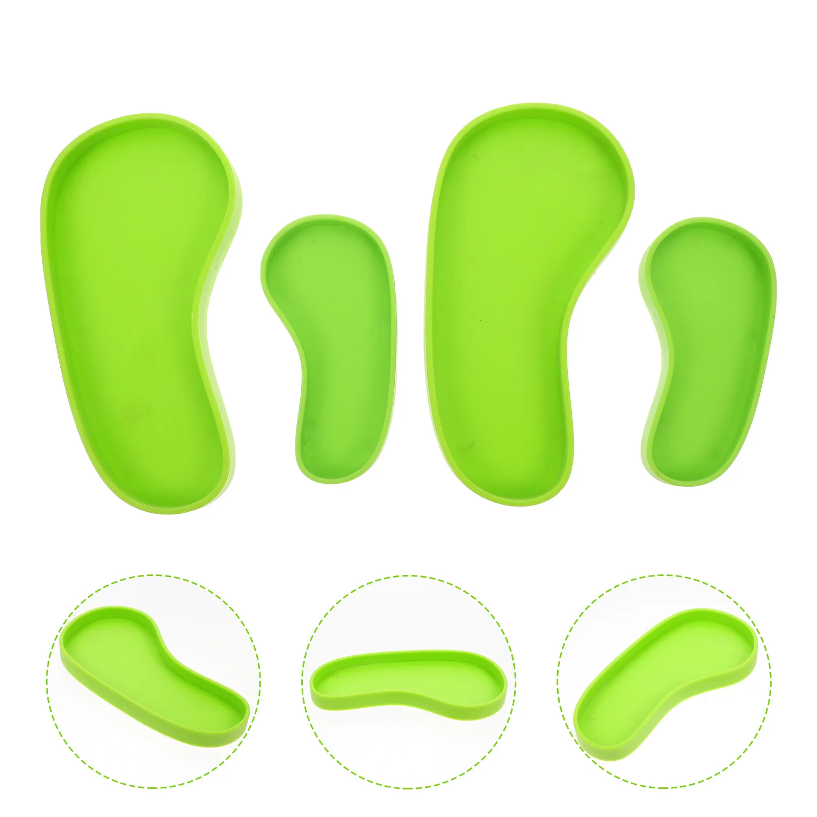 

4pcs Reptile Water Feeders Large Capacity Smooth Surface Easy Clean Pet Supplies For Lizard Drinking Tools Crawling Pet Food