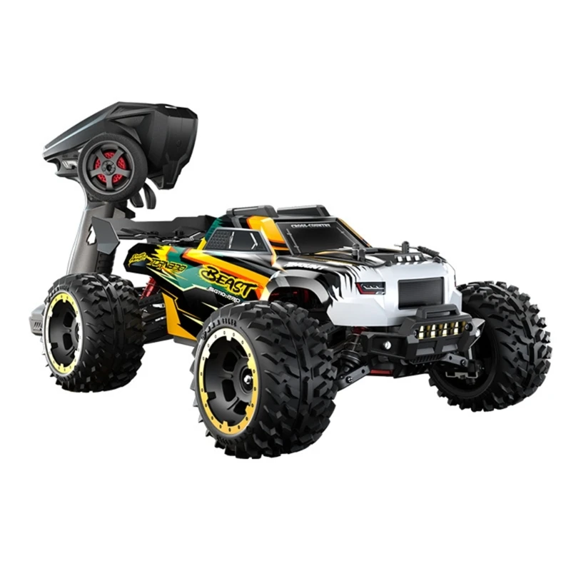 G6DE 1/10 Scale High Speed Off Road Car With 4WD System Brushless Remote Control