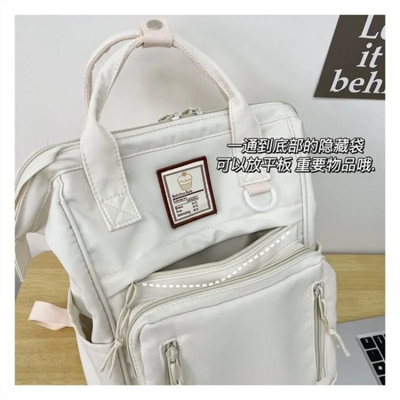 Harajuku Style College Students Schoolbag Korean Girls Versatile Large-capacity Handbag Laptop Backpacks Casual Travel Backpacks