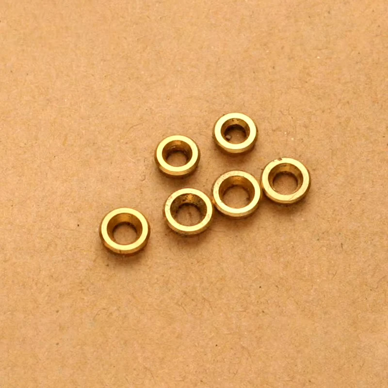 6pcs/lot Knife DIY Parts Brass Screw Nuts Rivet Caps For 91MM Victorinox Swiss Army Knives Huntsman Handyman Ranger SwissChamp