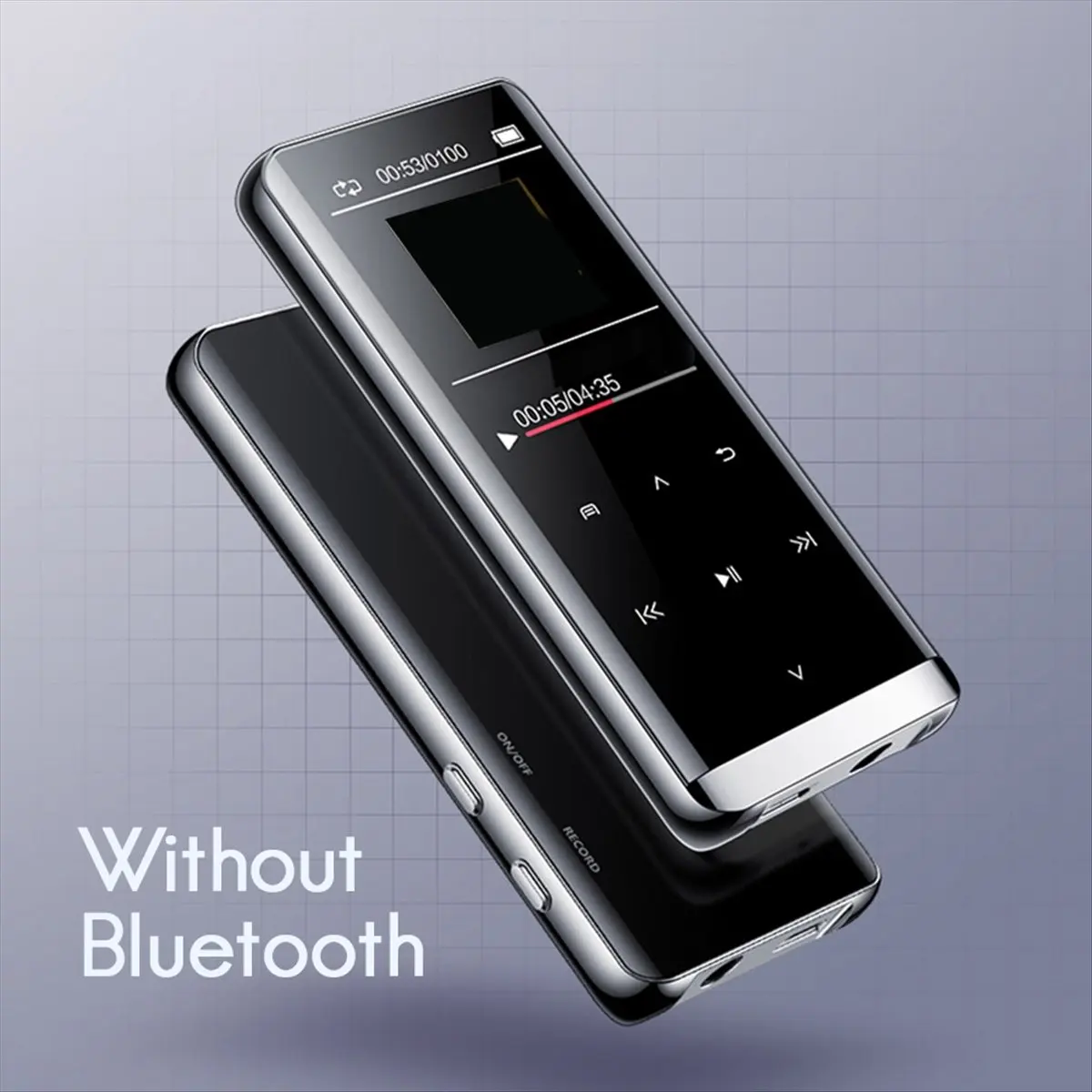 goodidea MP3 Player Without Bluetooth Mini M13 Walkman Lossless 1.5 Inch 128x160 Pixels TFT Display HIFI Music Player,16GB