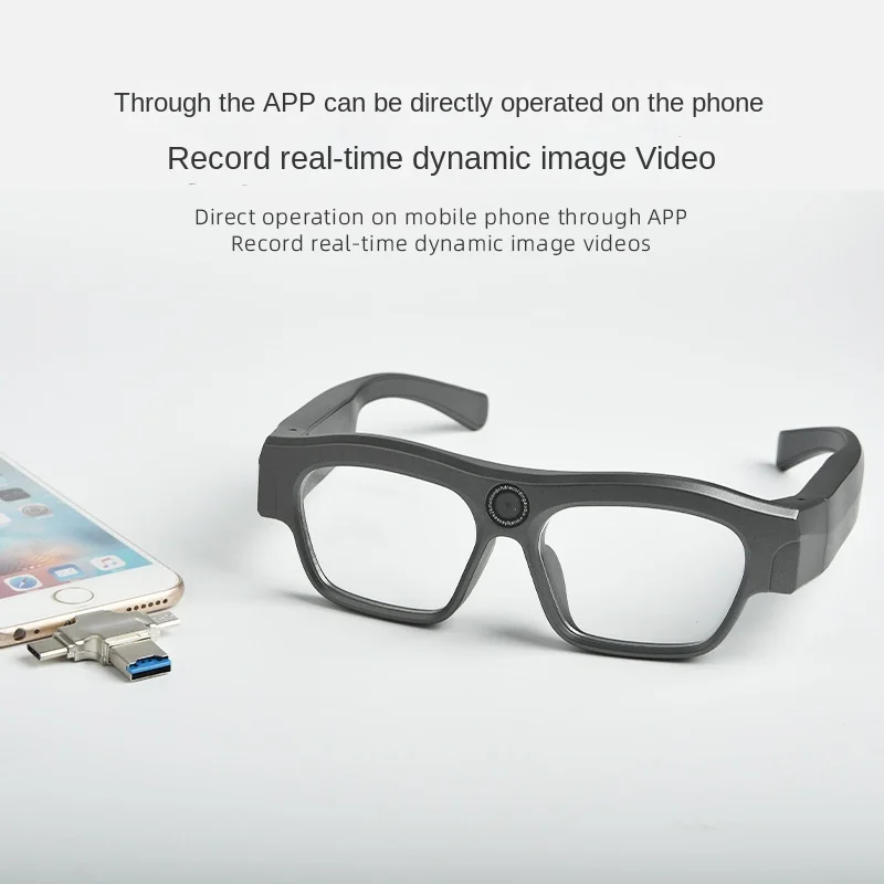 Draadloze App Hd-Opname Smart Eyewear 128Gb Sporteditie-Zwarte Tech Multifunctioneel