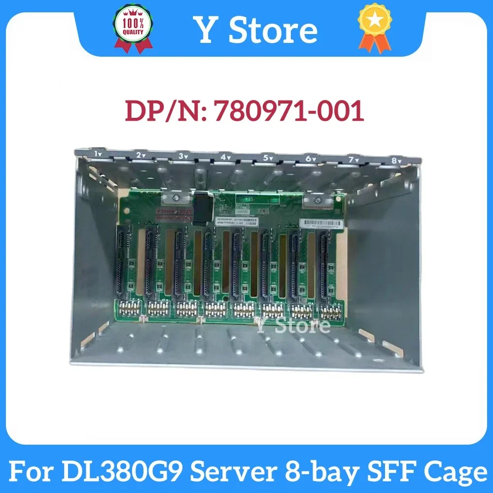

Для сервера DL380 G9 с 8 байками SFF Cage 780971-001 768857-B21 747592-001 766957-001 DL380 G9 Gen9 Корпус жесткого диска SAS Объединительная плата