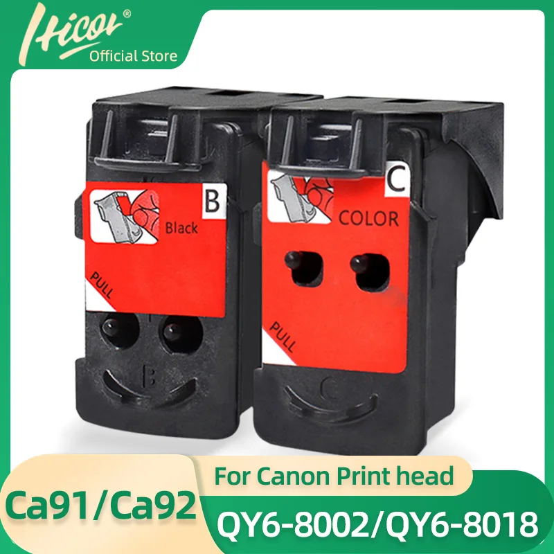 QY6-8002 QY6-8018 Print Head for Canon CA91 CA92 Ink Cartridge for Canon G1400 G1410 G2400 G2410 G3400 G3410 G4400 G4410 Printer