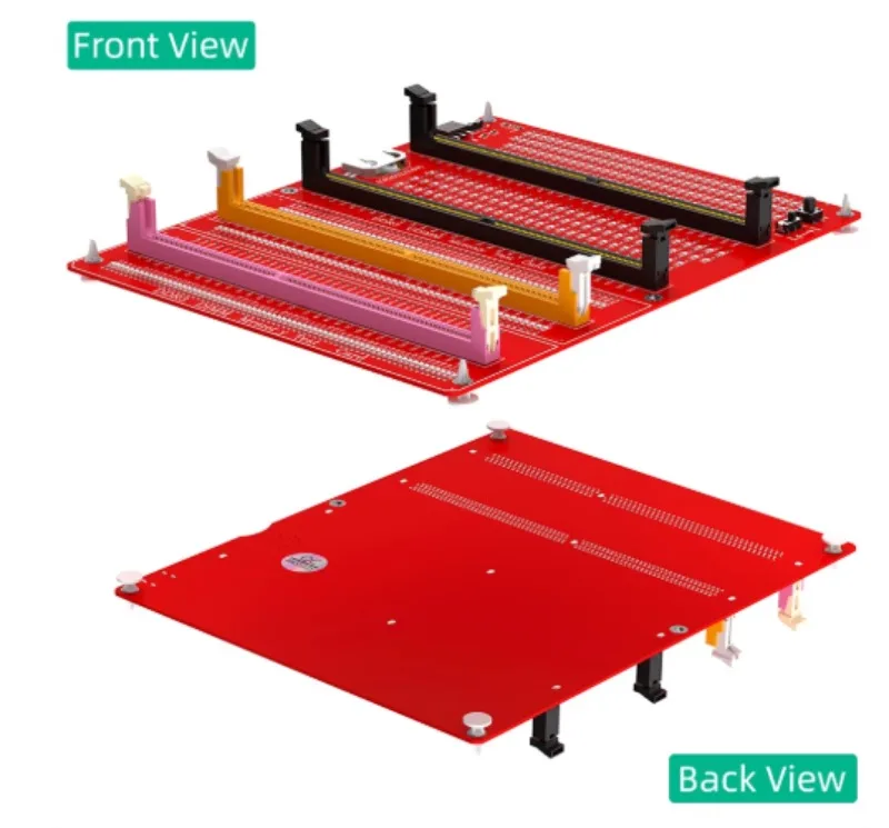 Desktop DDR3DDR4DDR5 three-in-one memory stick detection tool Computer main board maintenance tester