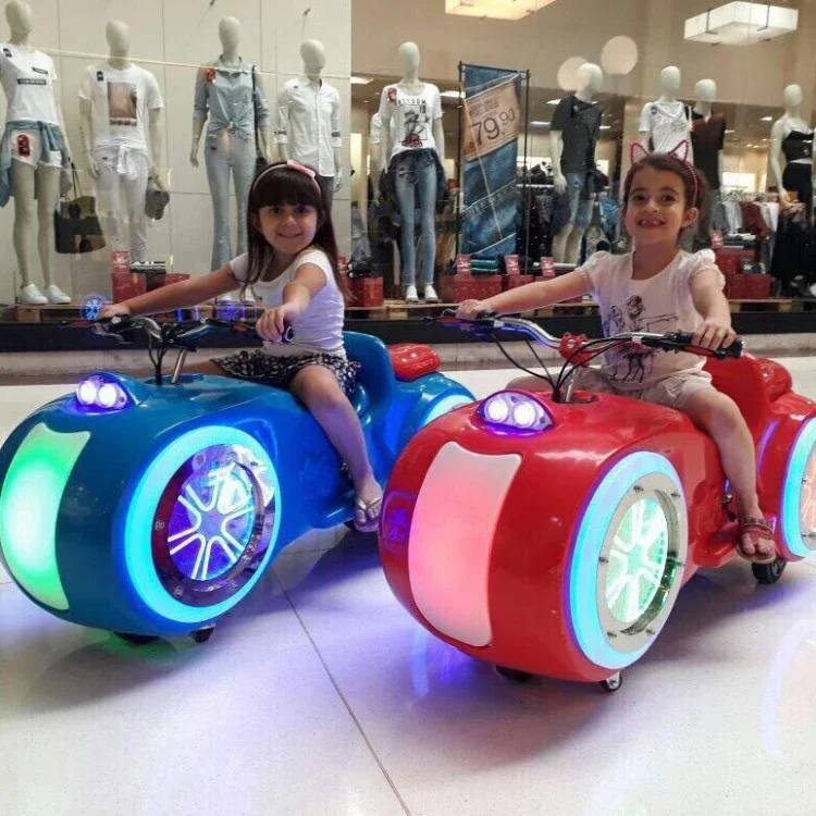 Popular funfair kids mini motorcycle electric prince motorbike for amusement