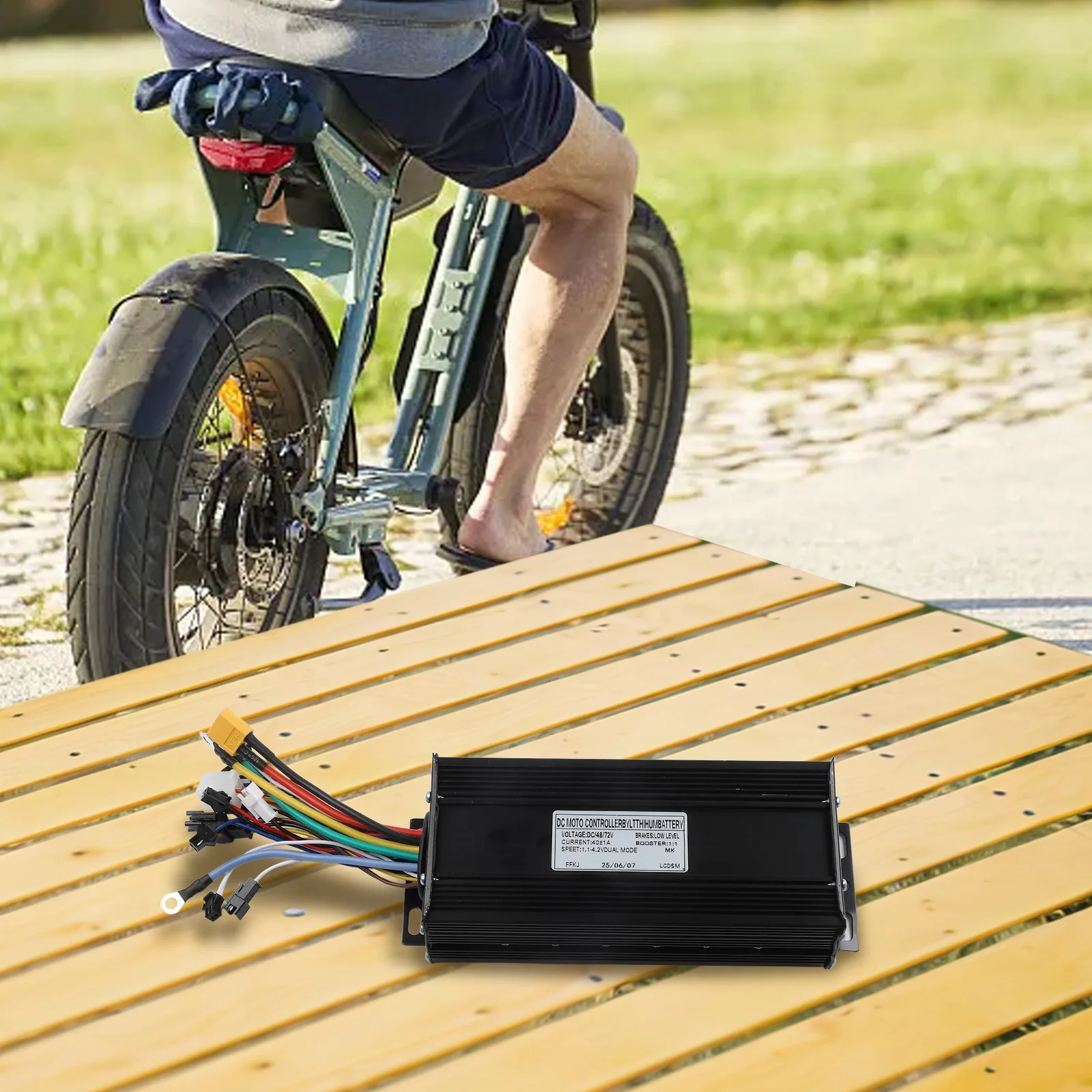 48V 72V E Bike Controller 40A 1500W 2000W Aluminum Alloy with Sine Wave Design and Intelligent Control Features