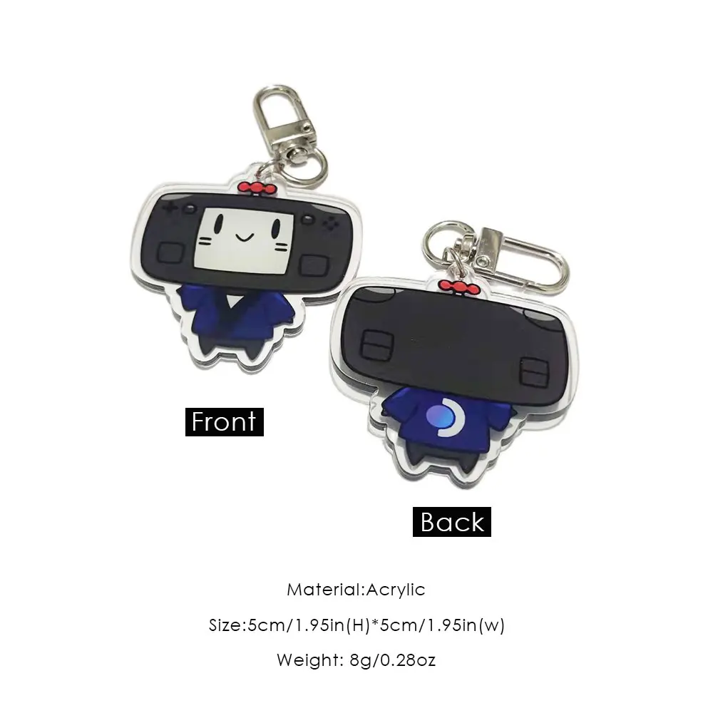 TGS Steam Deck Mascot Keychain Game Anime Steam Pal Keyring Christmas Stocking Filler Gifts