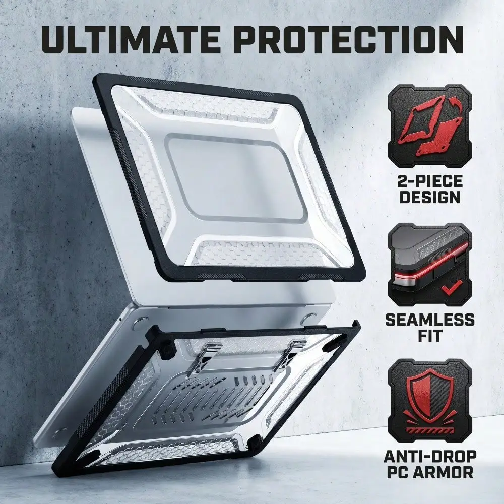 

2026 MacBook Neo A3404 A18 Pro 14.2-inch M1 M2 M3 M4 M5 Air 13-inch 2025 style protective case triple protection anti-scratch