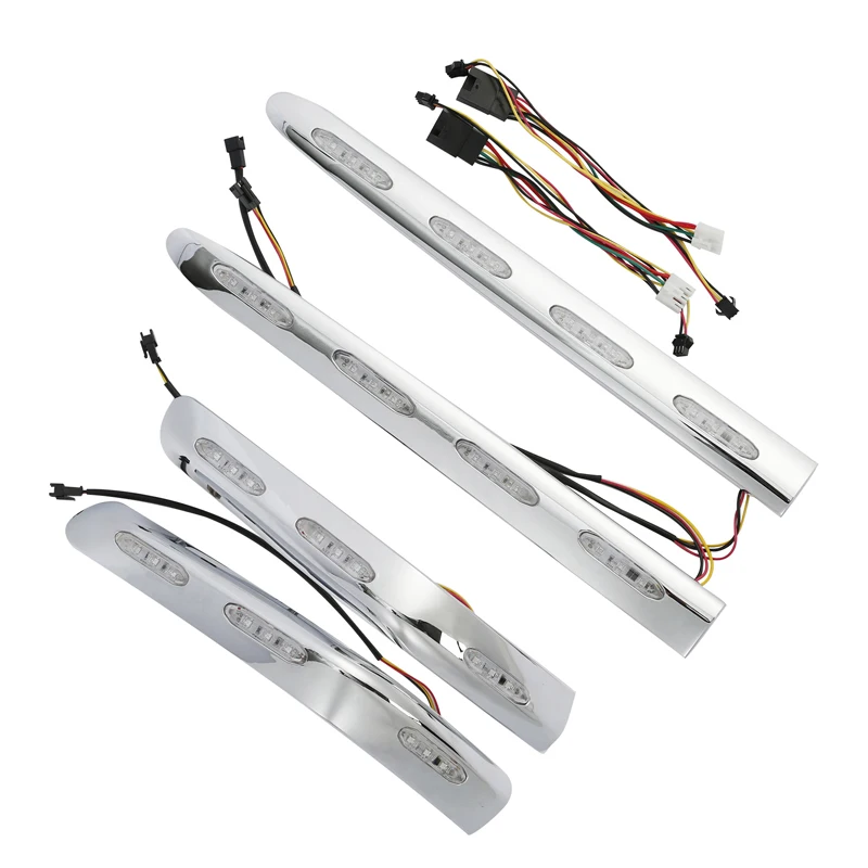Hinten Stamm oder Satteltaschen Trim Abdeckung LED Lichter Für Honda Goldwing GL1800 2001-2011 2010 2009 2008 2007, Motorrad Zubehör