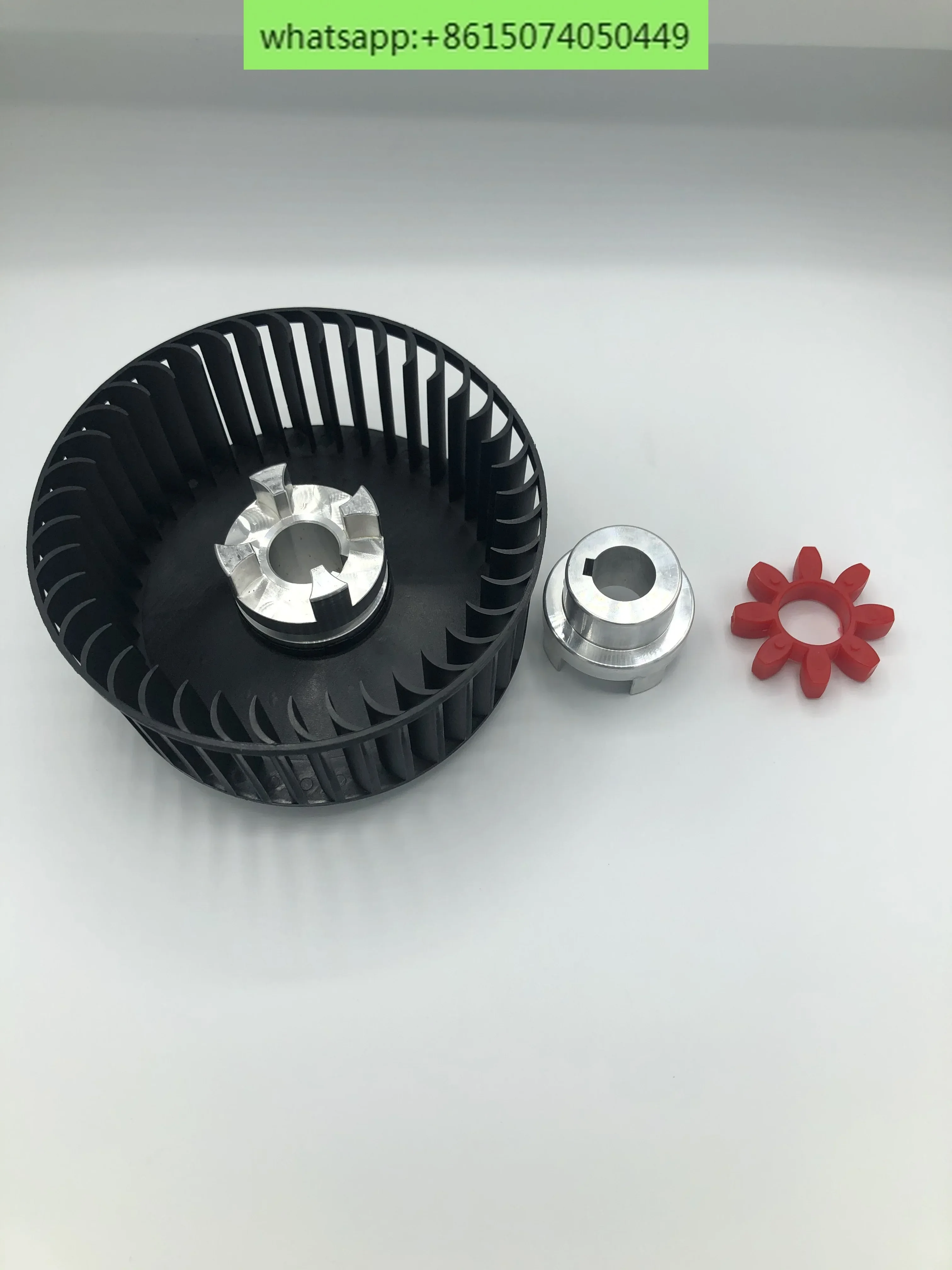 Riqile Vacuum Pump Cooling Fan Weili VC75/100/202/303 Wind Turbine Coupling Plum Blossom Buffer