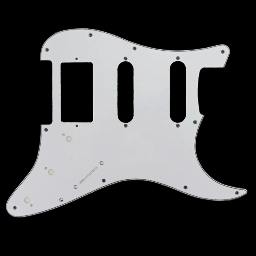 11 Holes Electric Guitar Pickguard SSH HSS Guitar Scratch Plate & Screws Fit ST Guitar Parts Standard Models High Quality