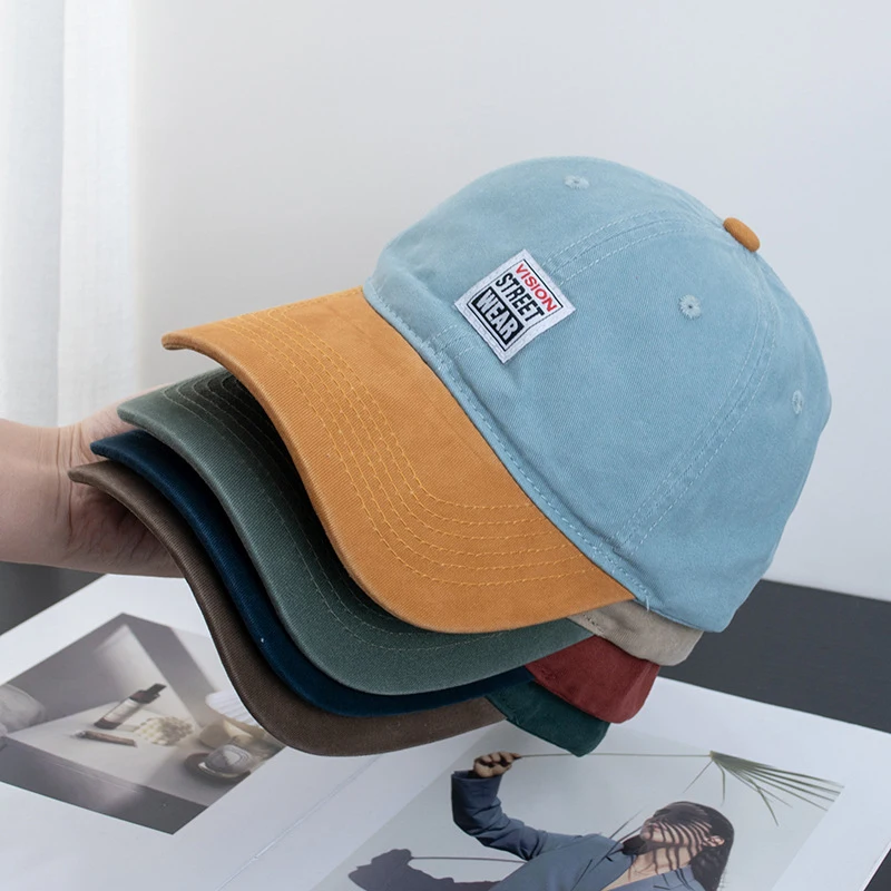 Регулируемая винтажная бейсбольная кепка, классическая кепка дальнобойщика для женщин и мужчин для езды на велосипеде, бега, пешего туризма