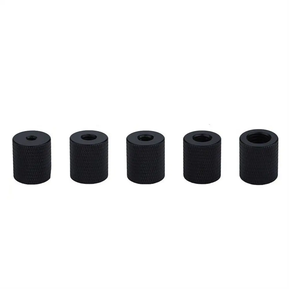 

1/4 To M4/M5/M6/M8/M10 Camera Screw Ballhead Adapter Female To Female Tripod Conversion Screw Black Double Nut