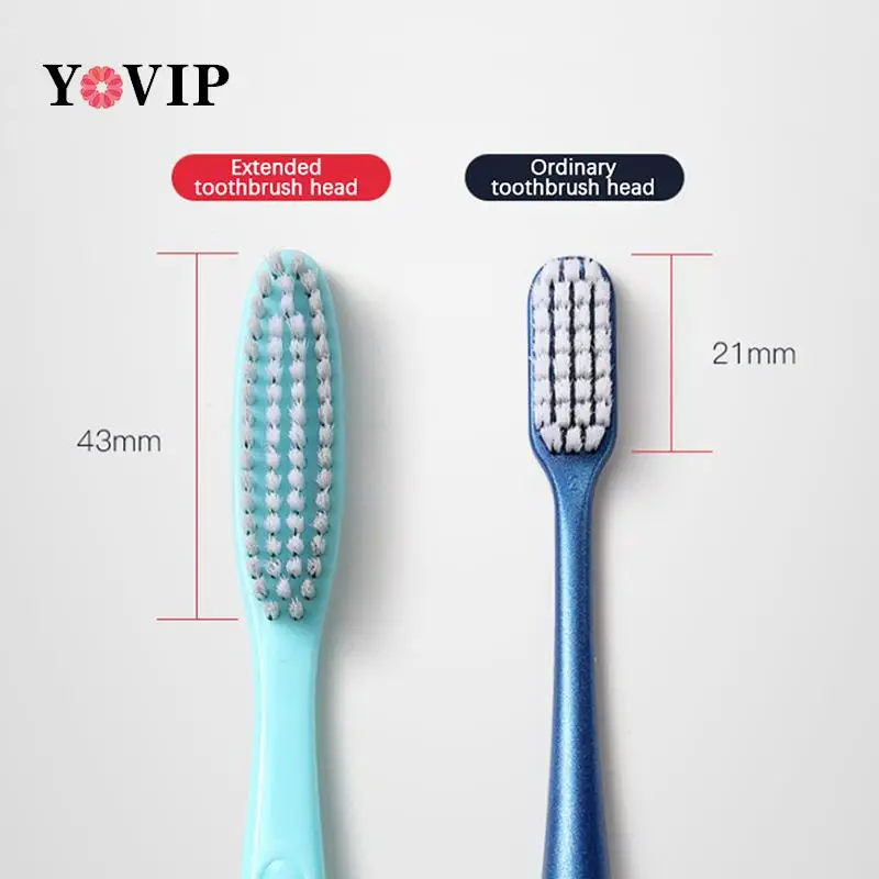 1PC Super Hard Toothbrush Extra Hard Large Brush Head Adult Toothbrush Manual Toothbrush Firm Toothbrush