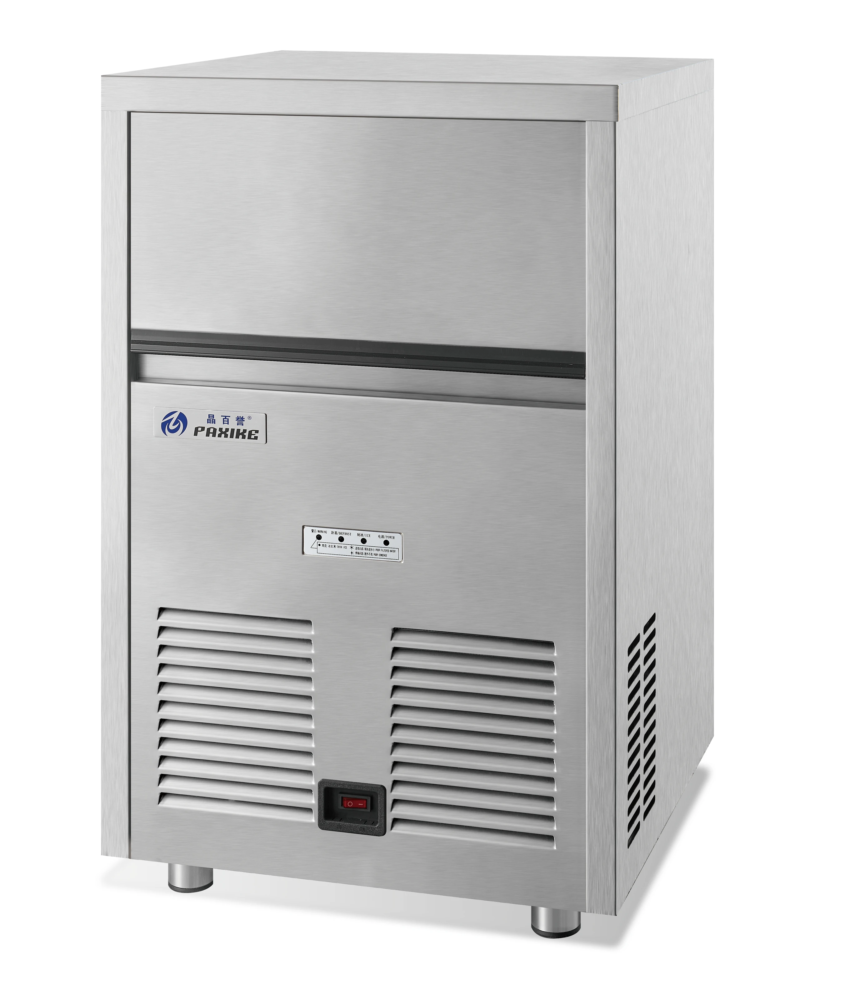 Ice Maker China Dealer Price R404 /R290 Refrigerant Air Cooler Under Counter Ice Maker Machines for Bar and Supermarket