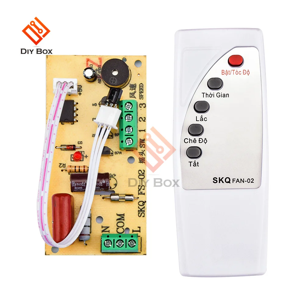 Universal Fan Remote Control Modification Board Circuit Board Control Motherboard