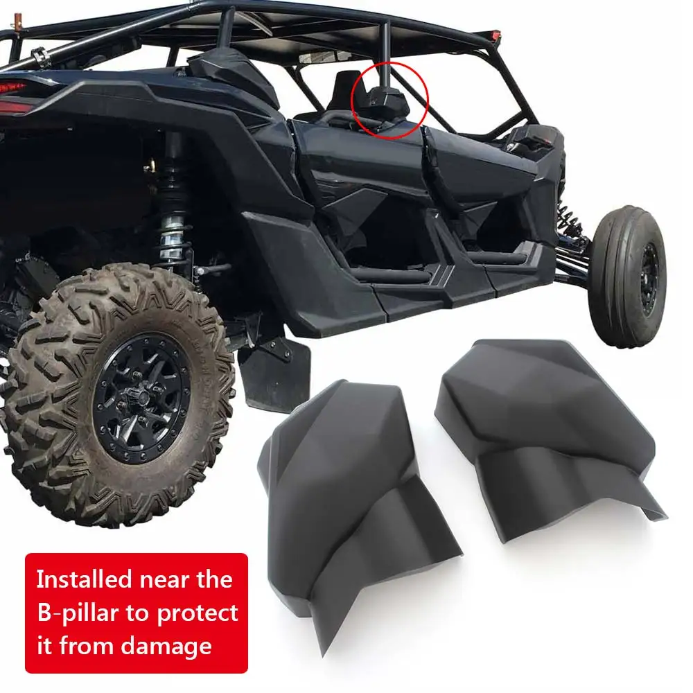 UTV Left/Right Central Cage Trim Cover Protector For Can-Am Maverick X3 MAX R XDS Smart Lok 4Door 2017-2018 Accessories