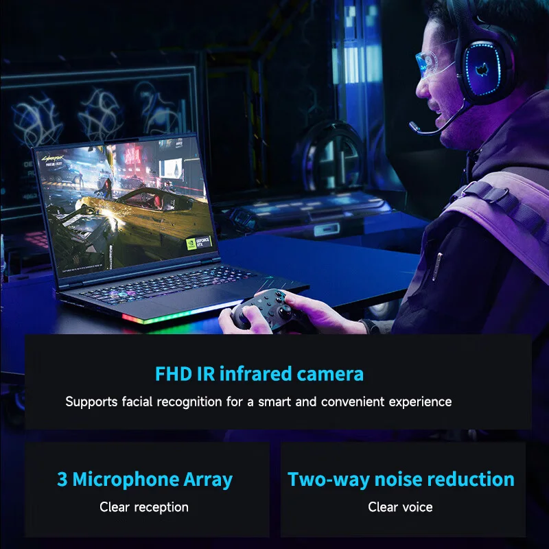 2025 Acer Predator Helios 18 AI كمبيوتر محمول للألعاب 18 بوصة 4K Mini LED 120 هرتز شاشة Netbook Ultra 9-275HX 64GB 3TB RTX5090 Notebook