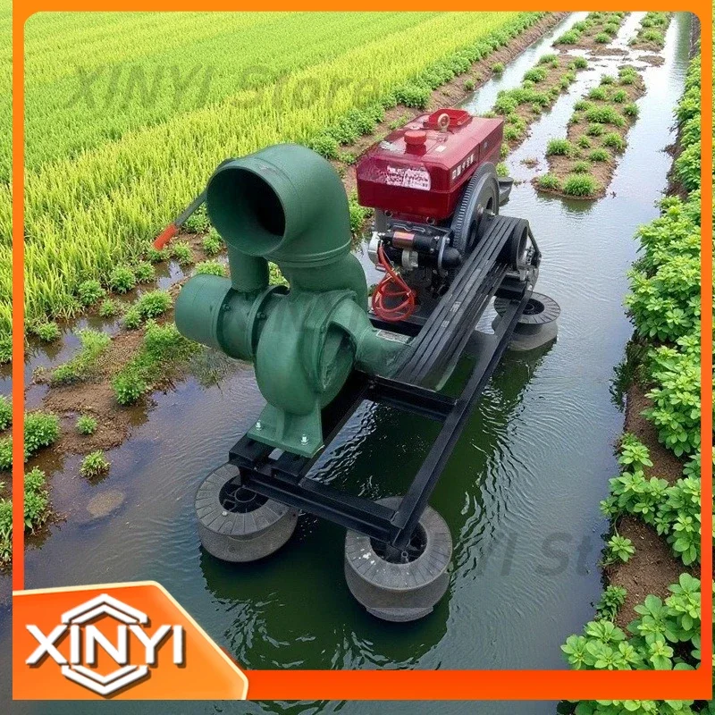 Flood Control and Drainage Pump for Diesel Centrifugal Pumps with 8-Inch Diameter and 10-Meter Suction Range
