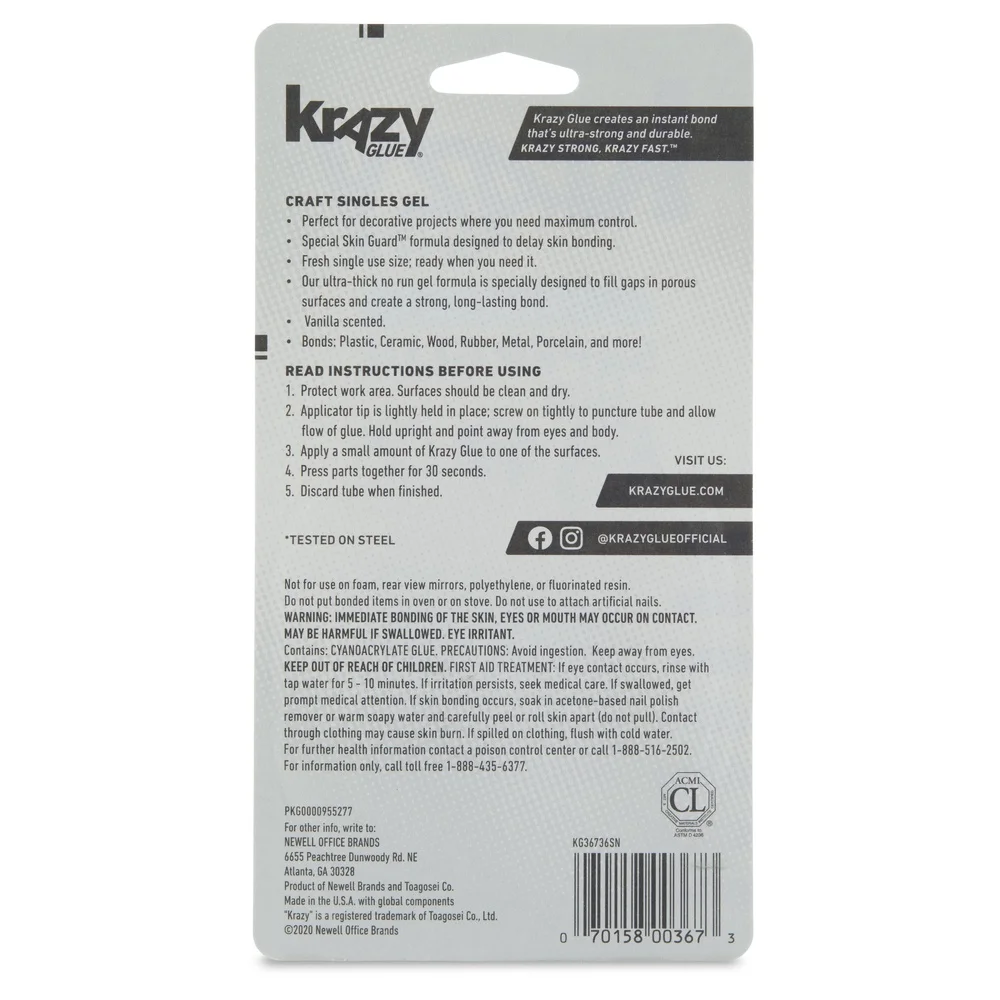 Confezione da 3 mini singoli artigianali con punta fine, colla a legame rapido, 4 tubi usa e getta, gel senza esecuzione, applicazione di precisione, incollaggio istantaneo