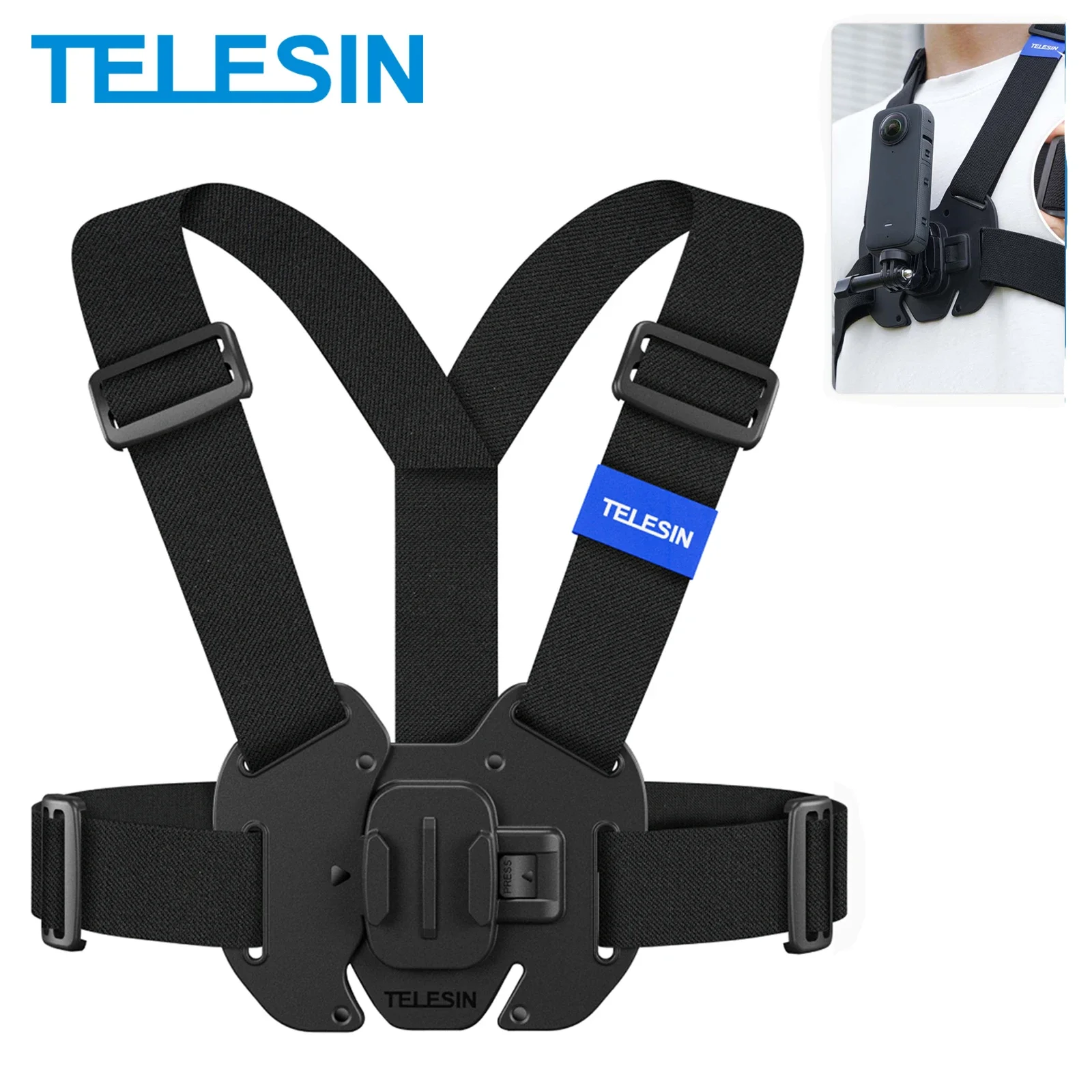 Telesin Chest Strap… - image