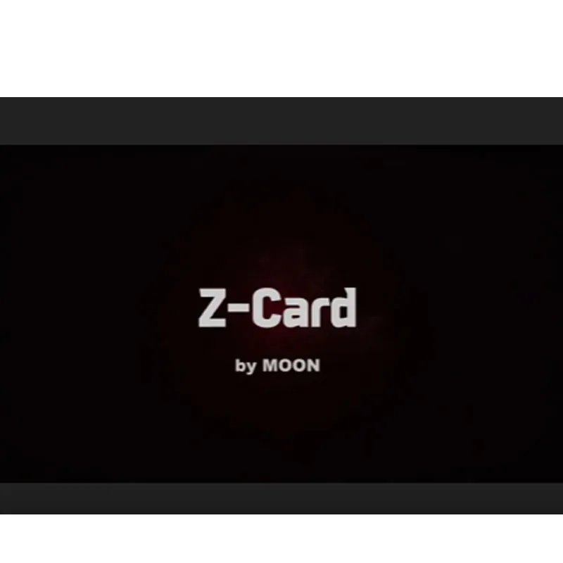 

Z-Card RED или Blue от MOON Magic Trick Decks Card Street Performer Крупным планом Волшебные трюки потери Магия Реквизит