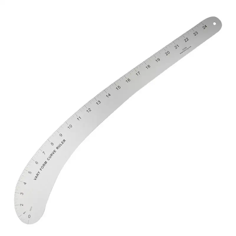 French Curve Ruler Solid Aluminum Vary Form French Curve Accurate Scale Drafting Template Crafts Design Supplies For Handcraft