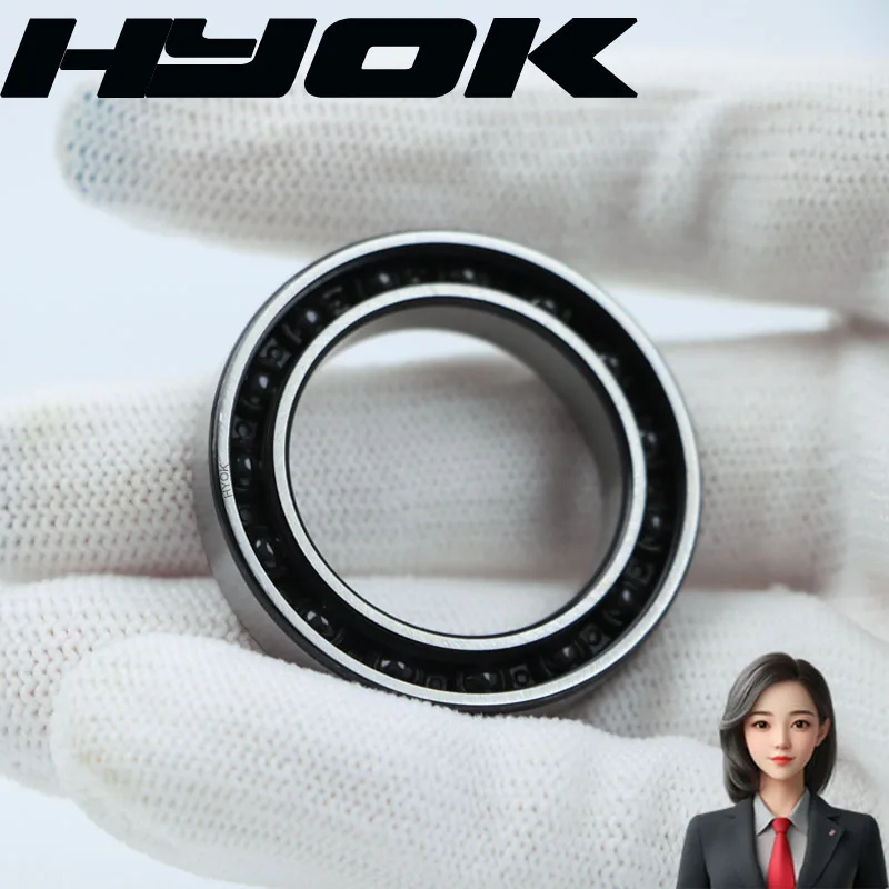 2PCS ABEC-9 BICYCLE BEARING  HC6900 6901 6902 6903 6800  6802 6803 6804 6805 6806 6000 6001 RS 2RS 2RZ MIXED CERAMIC BEARING