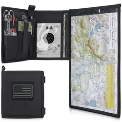 Waterproof TPU Tactical Map Pouch Multifunctional Map Case Holder for Hiking 13