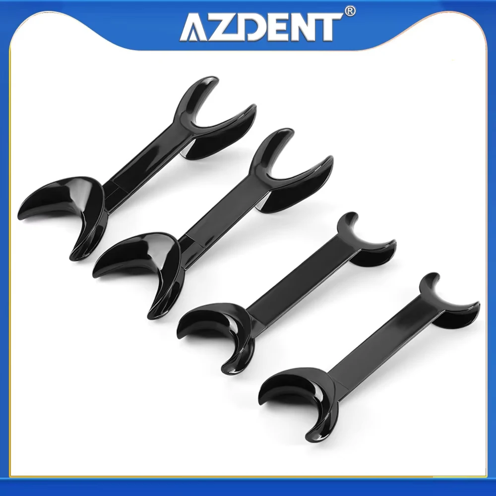 4 SZT./Zestaw Narzędzi Dentystycznych Rozwieracz Policzkowy w Kształcie Litery T do Użytku Wewnątrz Jamy Ustnej Rozwieracz Warg i Policzków