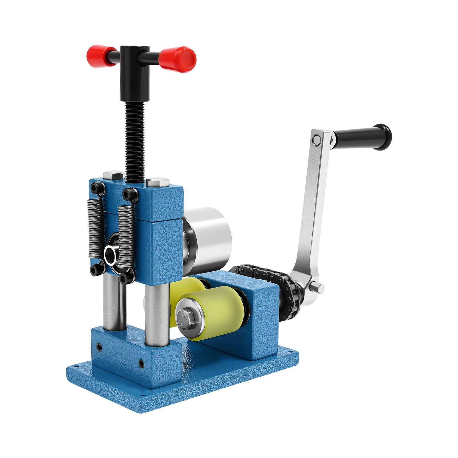 

Manual Jewelry Bending Machine Hand Crank Ring Bracelet Press Former Tool for Goldsmith Craft