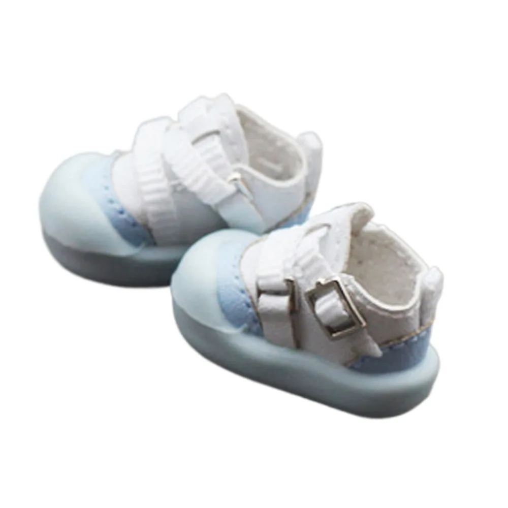 Mode OB11 1/12 Schoenen BJD Zachte Zachte Lijm Schoenen Kleine MJD BJD Schoenen 1/6
