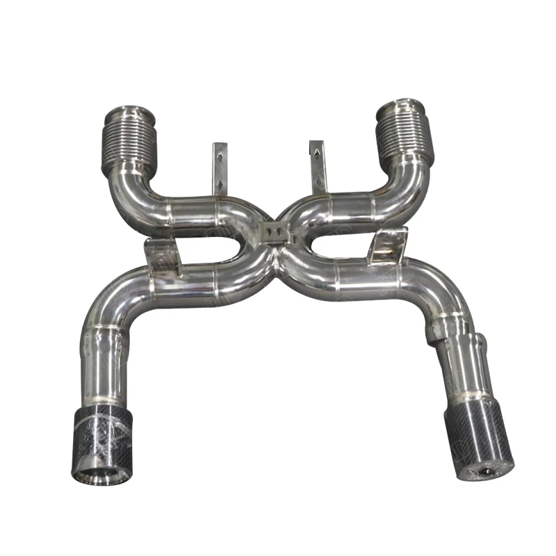 

JTLD Factory Direct Sales 304SS Without Muffler Exhaust System For Mclaren 720s Exhaust Catback