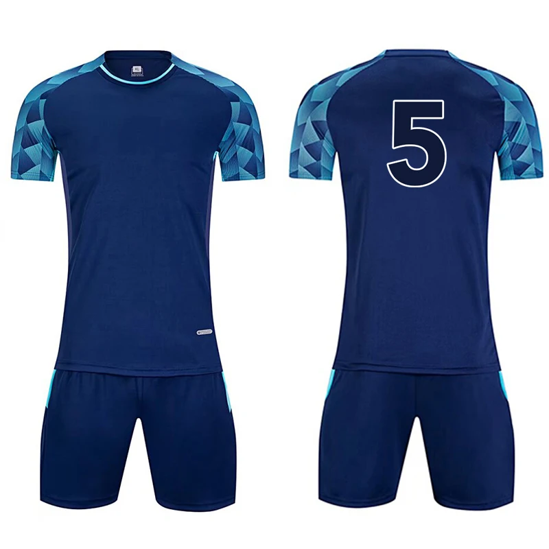 Kids Soccer Jerseys Suit Girls Boys Football Uniforms Futebol Shirt Sets Soccer Kit Children Sportswear Clothing