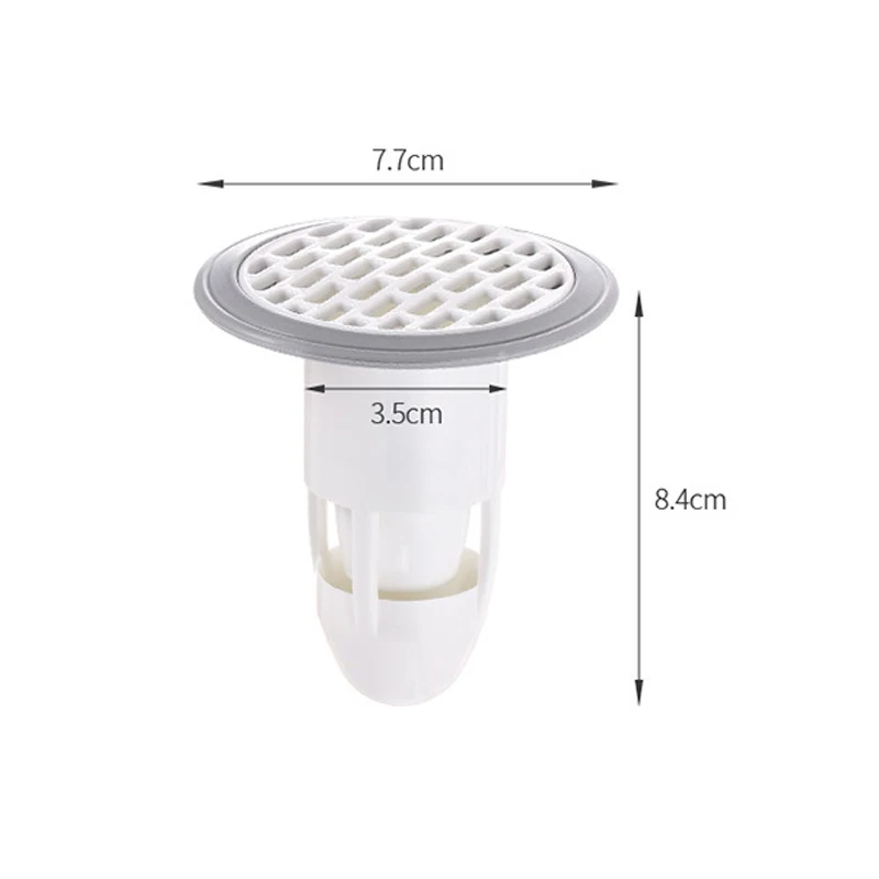 Bath Shower Floor Drain Strainer Cover Plug Trap Silicone Anti-odor Sink Bathroom Water Filter Insect Prevention Deodorant