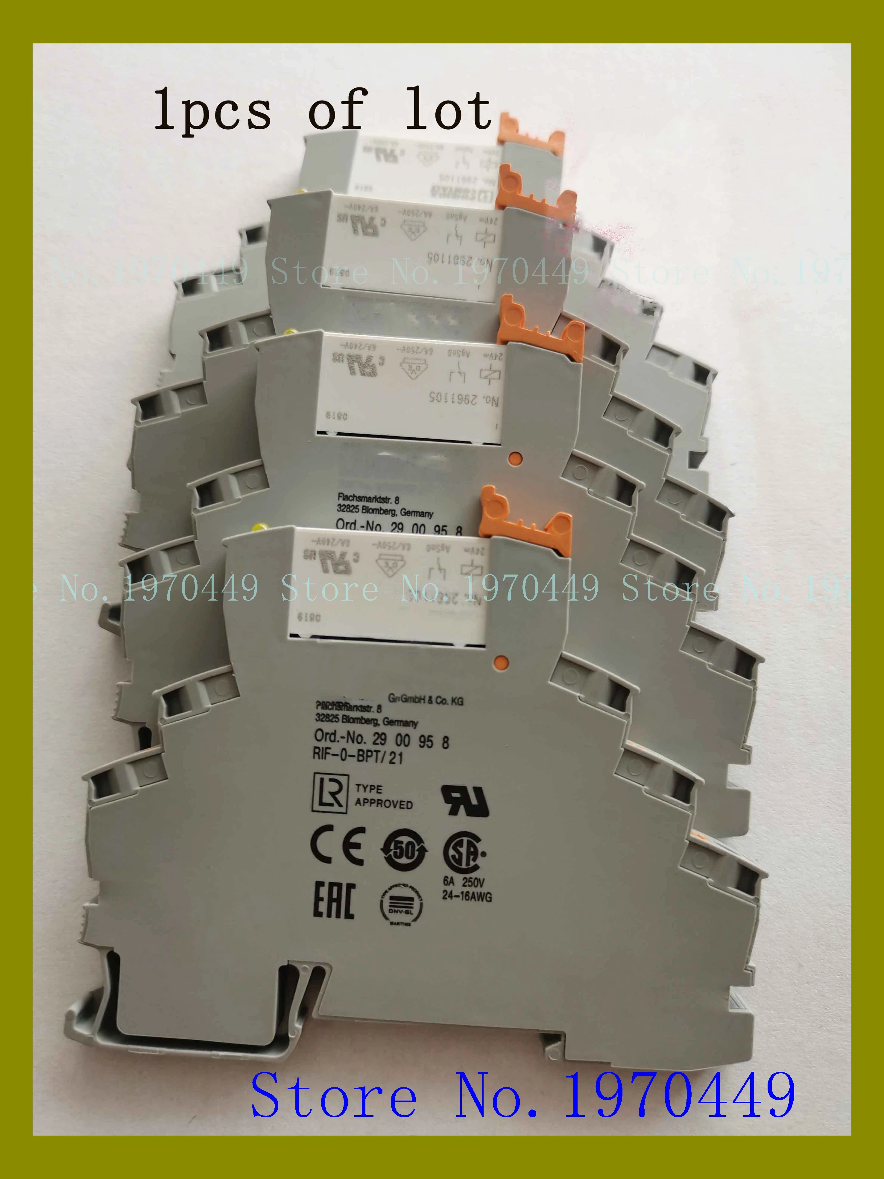 RIF-0-RPT-24DC/21 relay NO.2900958 2903370 BPT-