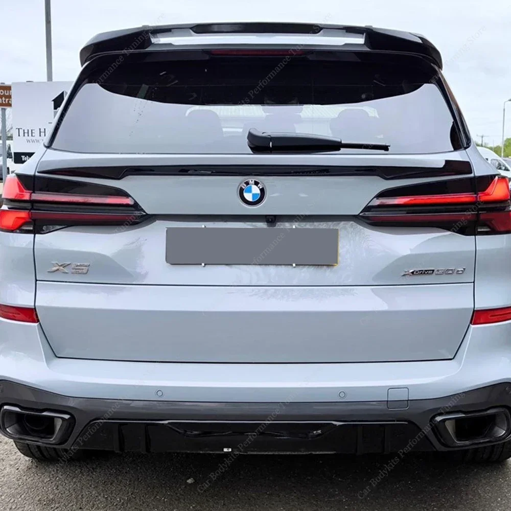 Performance Rear Trunk Spoiler For Bmw X5 G05 X5M F95 M60i M60d 40i 40d 30d Bodykits Rear Middle Tail Wing Lid 2023-2025 LCI