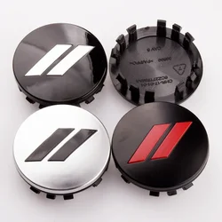 4Pcs x 63mm Car Logo Wheel Center Hub Caps Rim Cover Emblem Sticker For Dodge Charger Challenger Hell Cat SRT Chrysler 300C