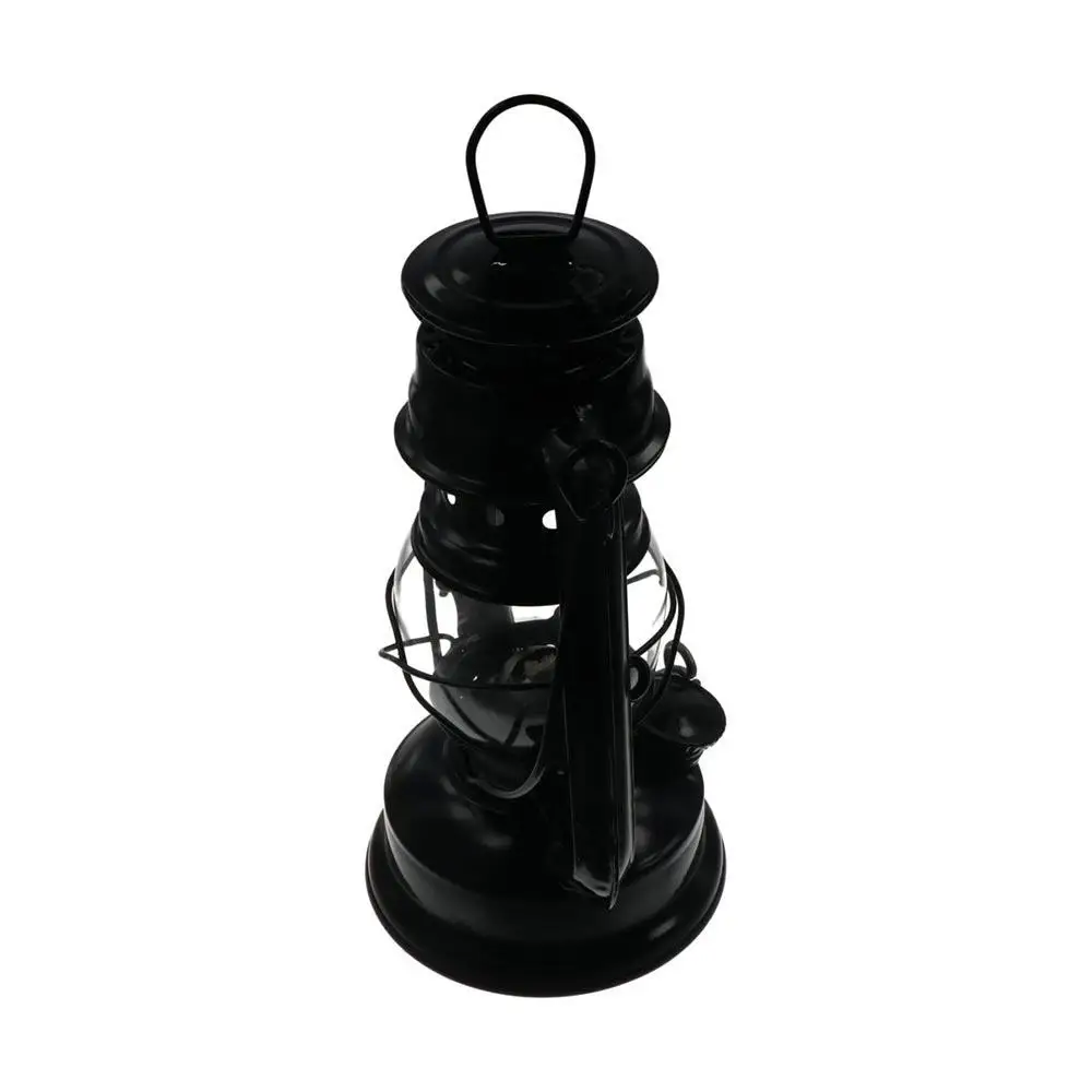 Lampa olejowa w stylu vintage, przenośna, do sypialni, kawiarni, baru, pubu, na kemping, do użytku na zewnątrz, nie rdzewiejąca, kolor rustykalny.